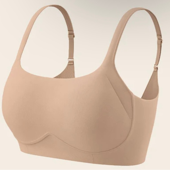 LEONISA Wome’s Everyday Wireless Support Bra - Color: Nude - M - 091054. - Picture 6 of 6